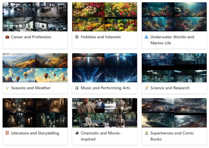 Mid Journey Prompts Bundle  gallery image