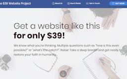 The $39 Website Project media 3