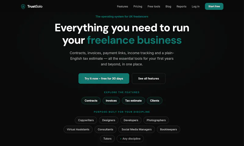 TrustSolo screenshot 2