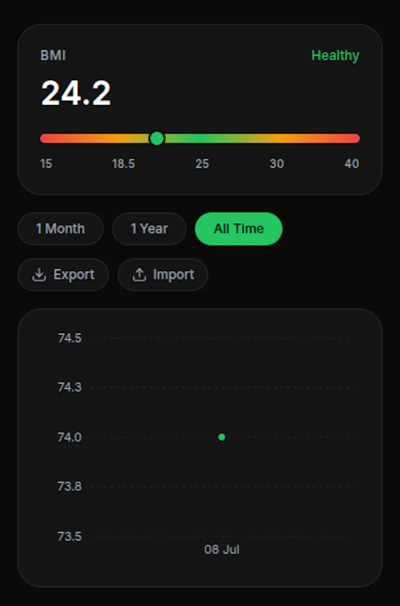 IWeight screenshot 2