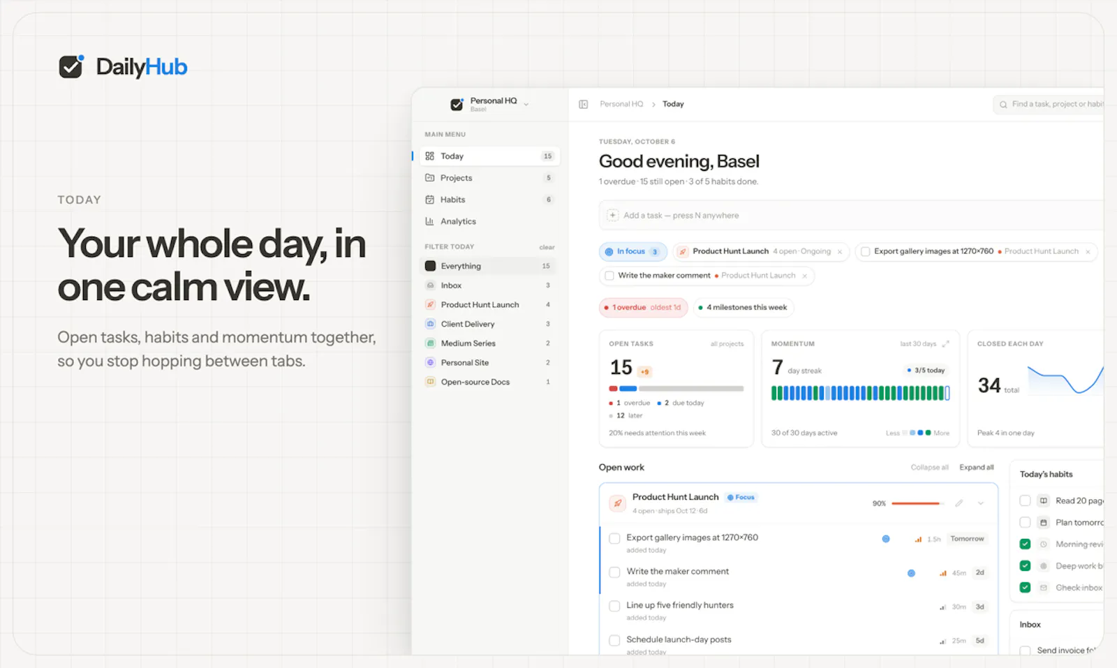 DailyHub screenshot 3