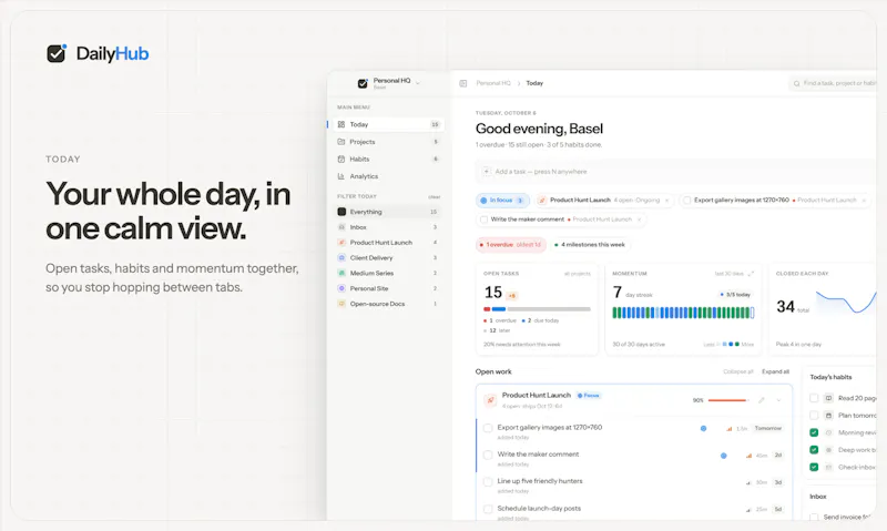 DailyHub screenshot 3