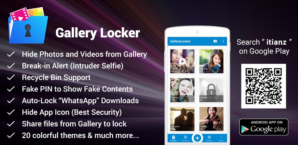 Gallery Locker - Folder & File Locker app gallery image