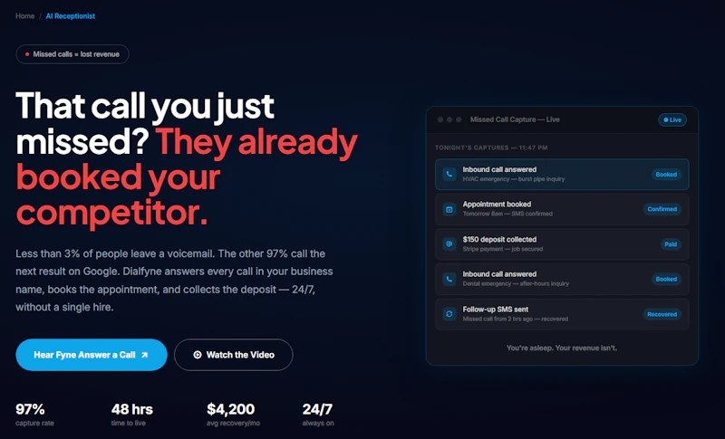 Dialfyne screenshot 7