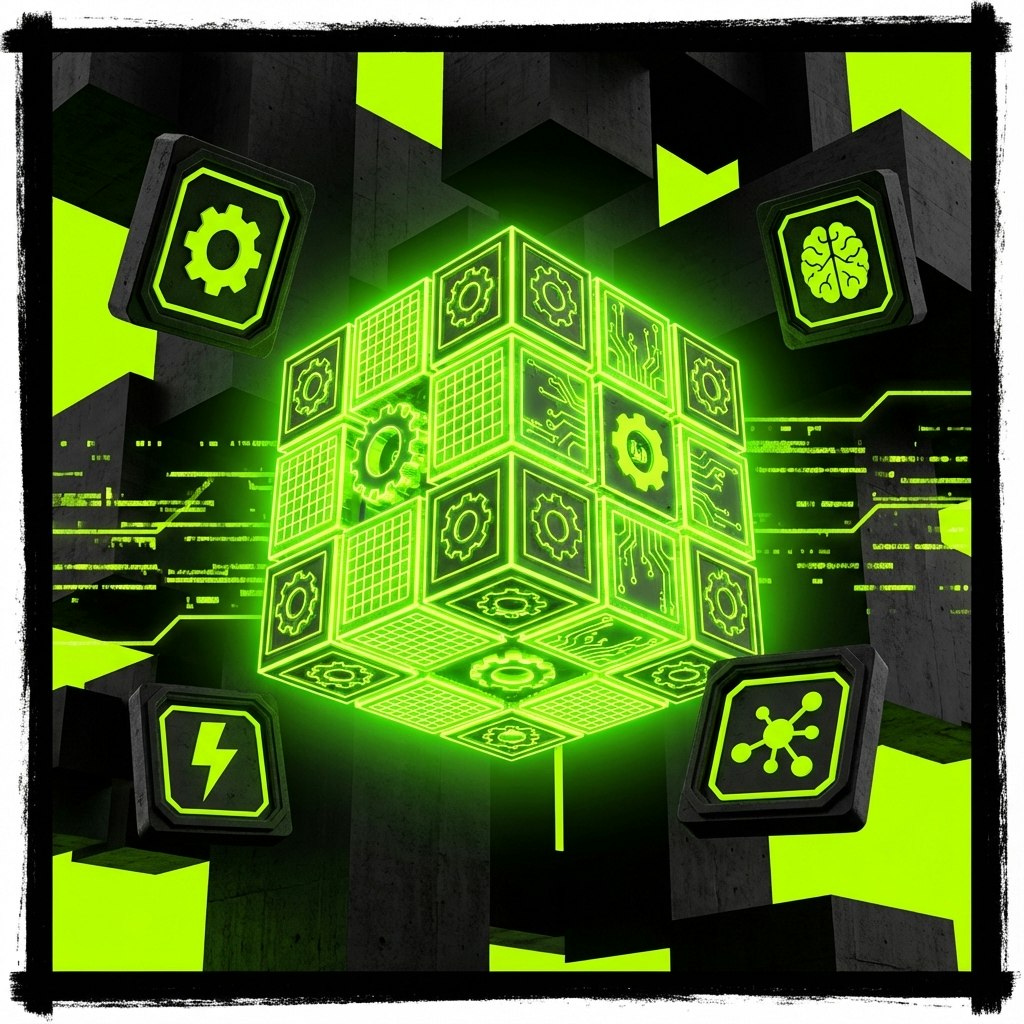 Agentic AI Hub - Product Hunt launch logo and brand identity