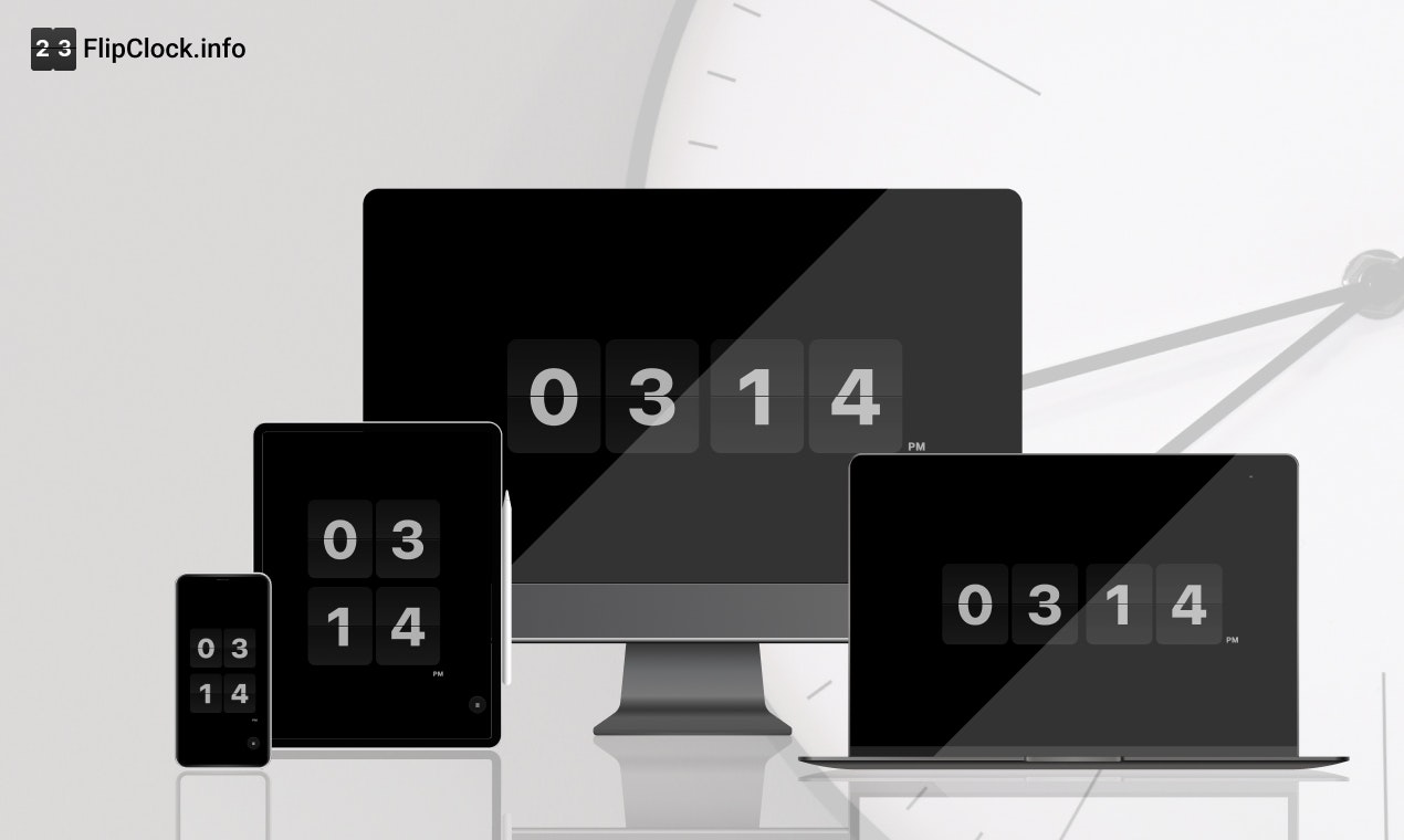 FlipClock - Screenshot 4 showing product features and functionality