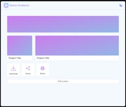 Notion Gradients gallery image