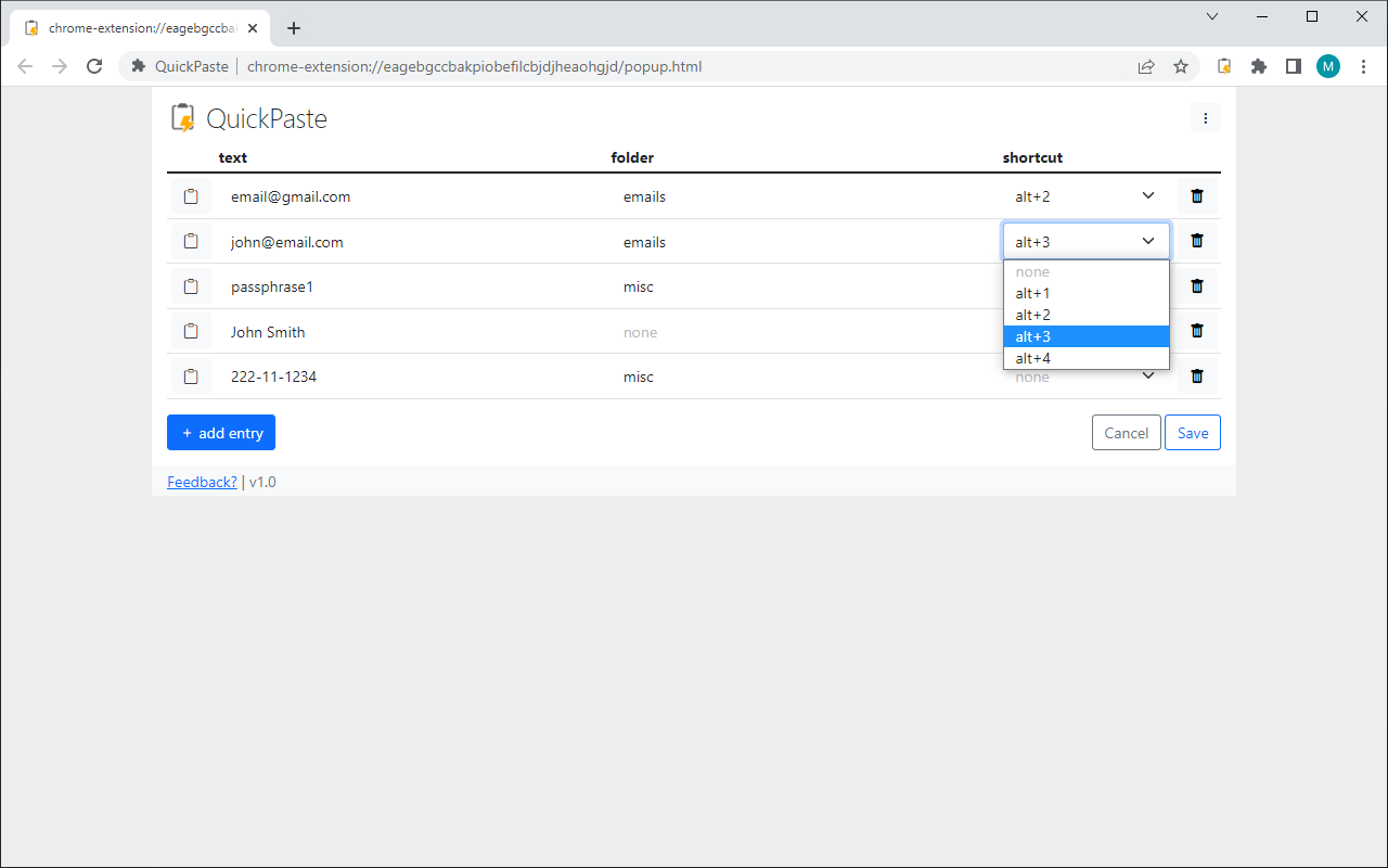 QuickPaste gallery image