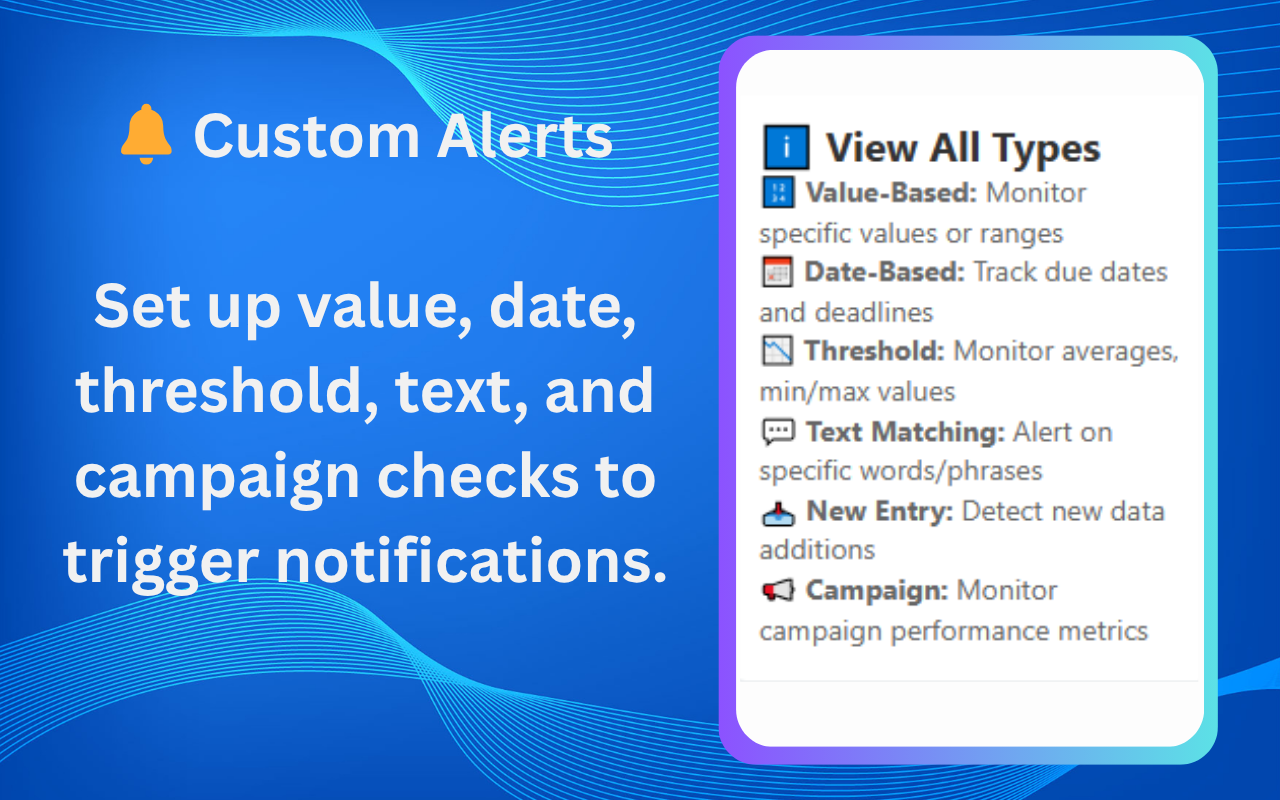 RealTime Sheets™ Monitor - Screenshot 3 showing product features and functionality
