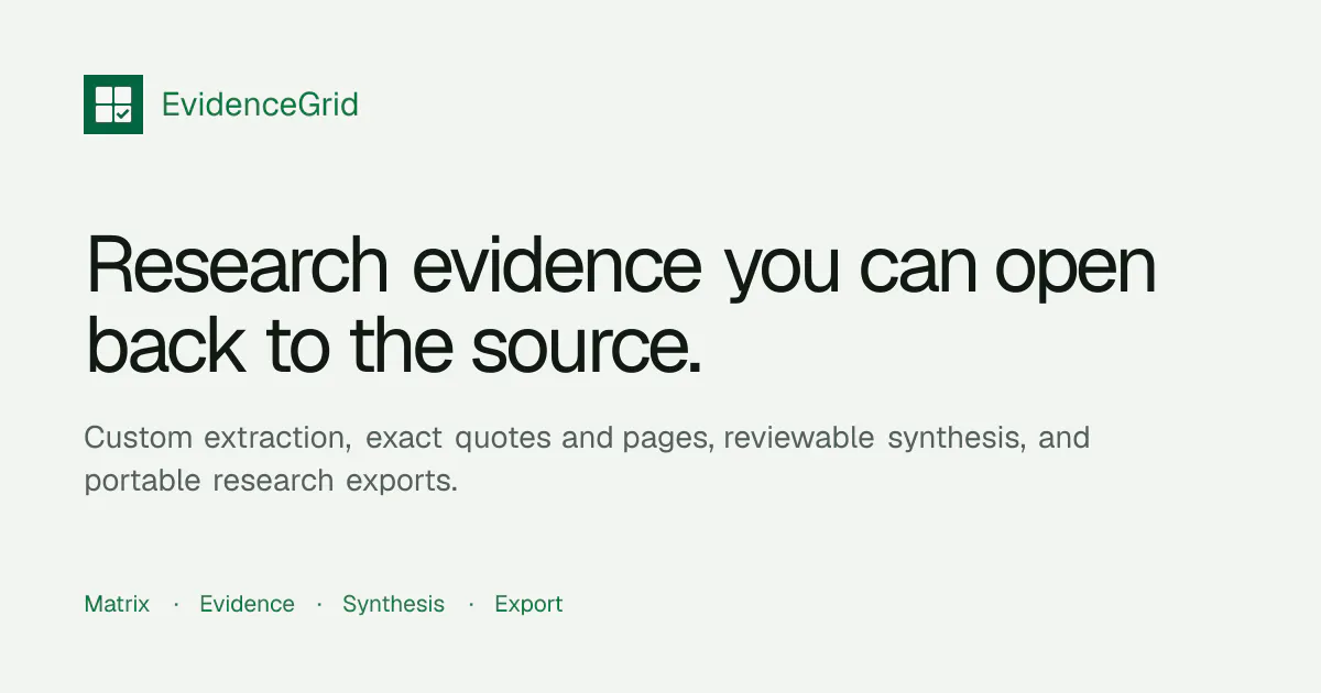 EvidenceGrid gallery image
