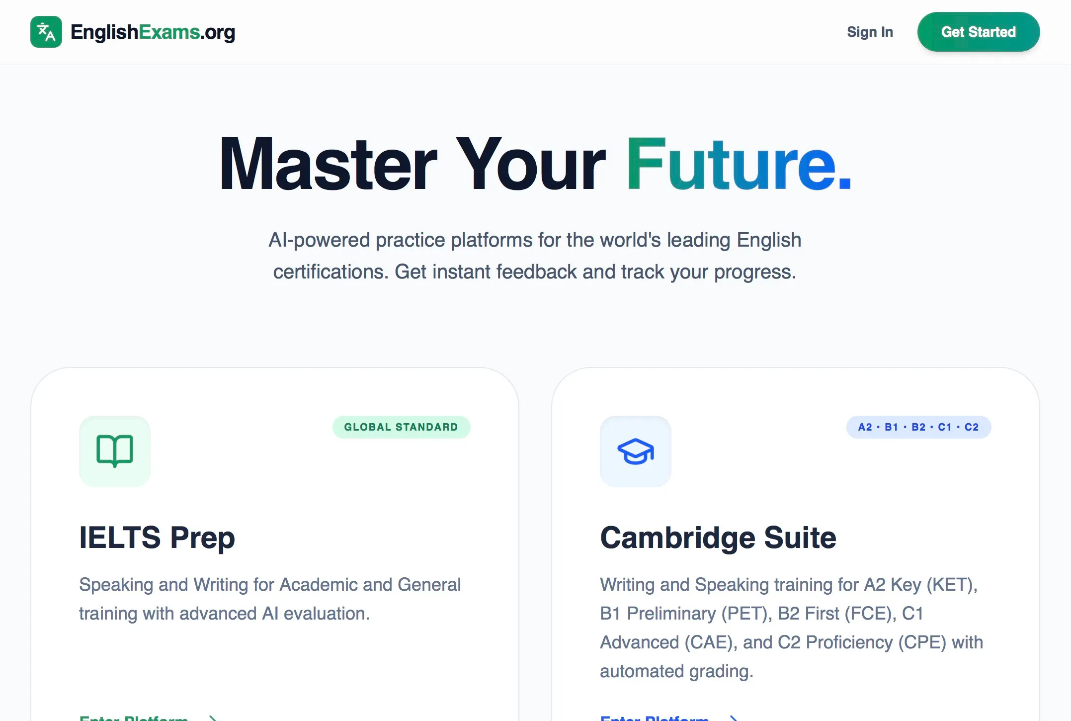 EnglishExams 截图 1