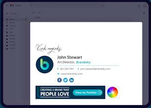 Chrome signature extension by WiseStamp gallery image