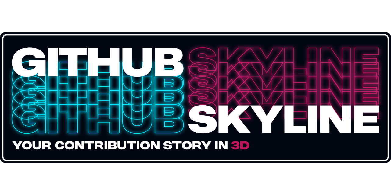 Media Github Skyline - Buat, edit, dan kongsi kisah sumbangan 3D anda 5