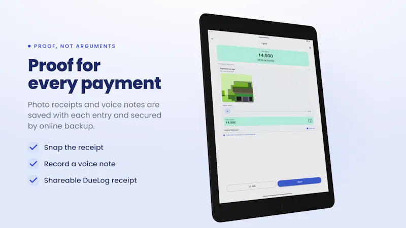 DueLog: Debt & IOU Tracker screenshot 3