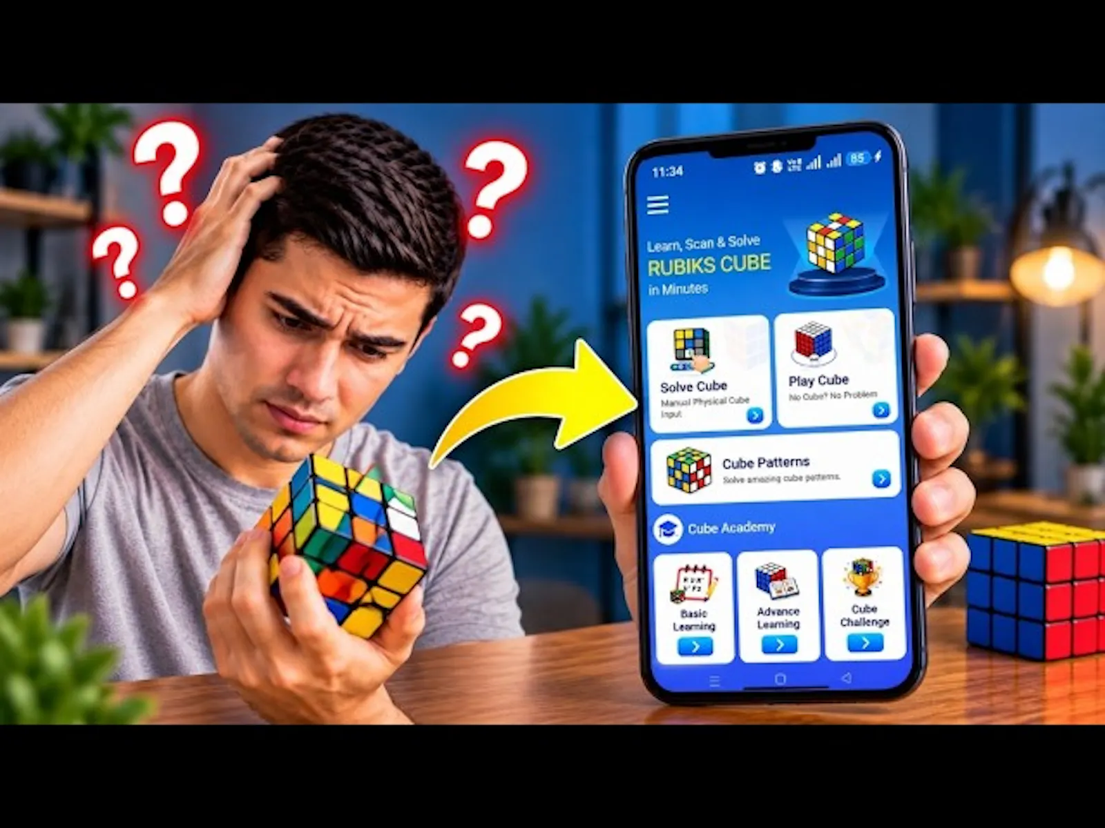 MyCubeSolver screenshot 1 (video preview)