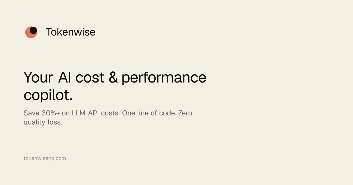 Tokenwise screenshot 1