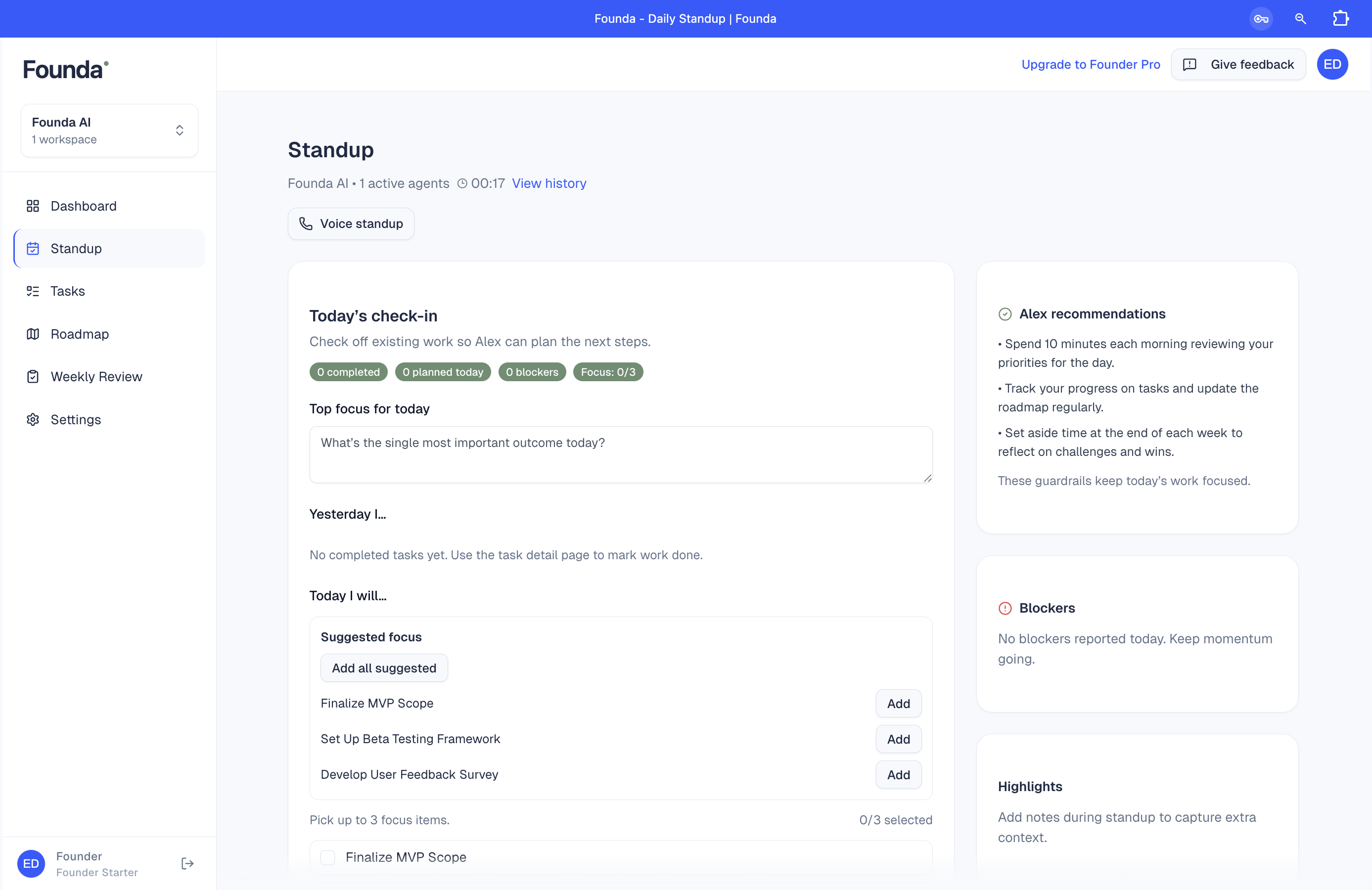 Founda - Screenshot 5 showing product features and functionality