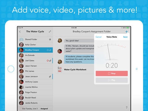 Showbie gallery image