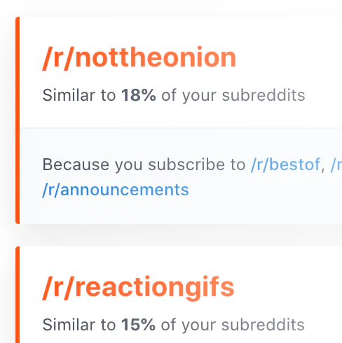 Suggest Subreddit