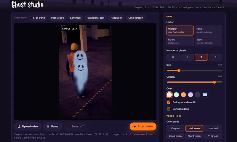 Ghost Filter screenshot 2
