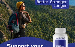 Hello100 - longevity supplement  media 3