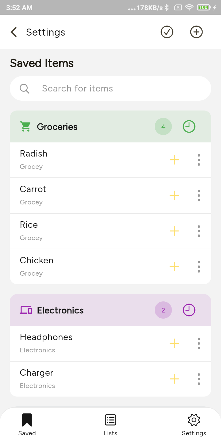 LiteList — Clean List Manager gallery image