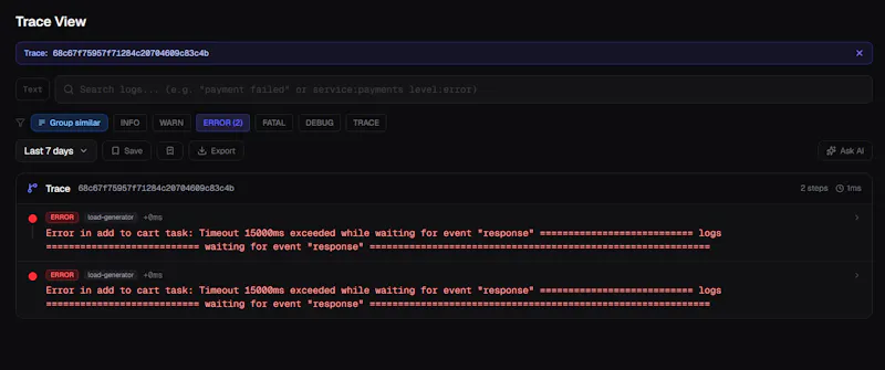 LogFlow screenshot 4