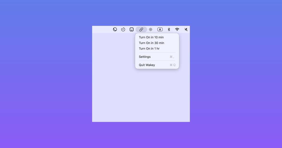 Wakey - Screenshot 2 showing product features and functionality