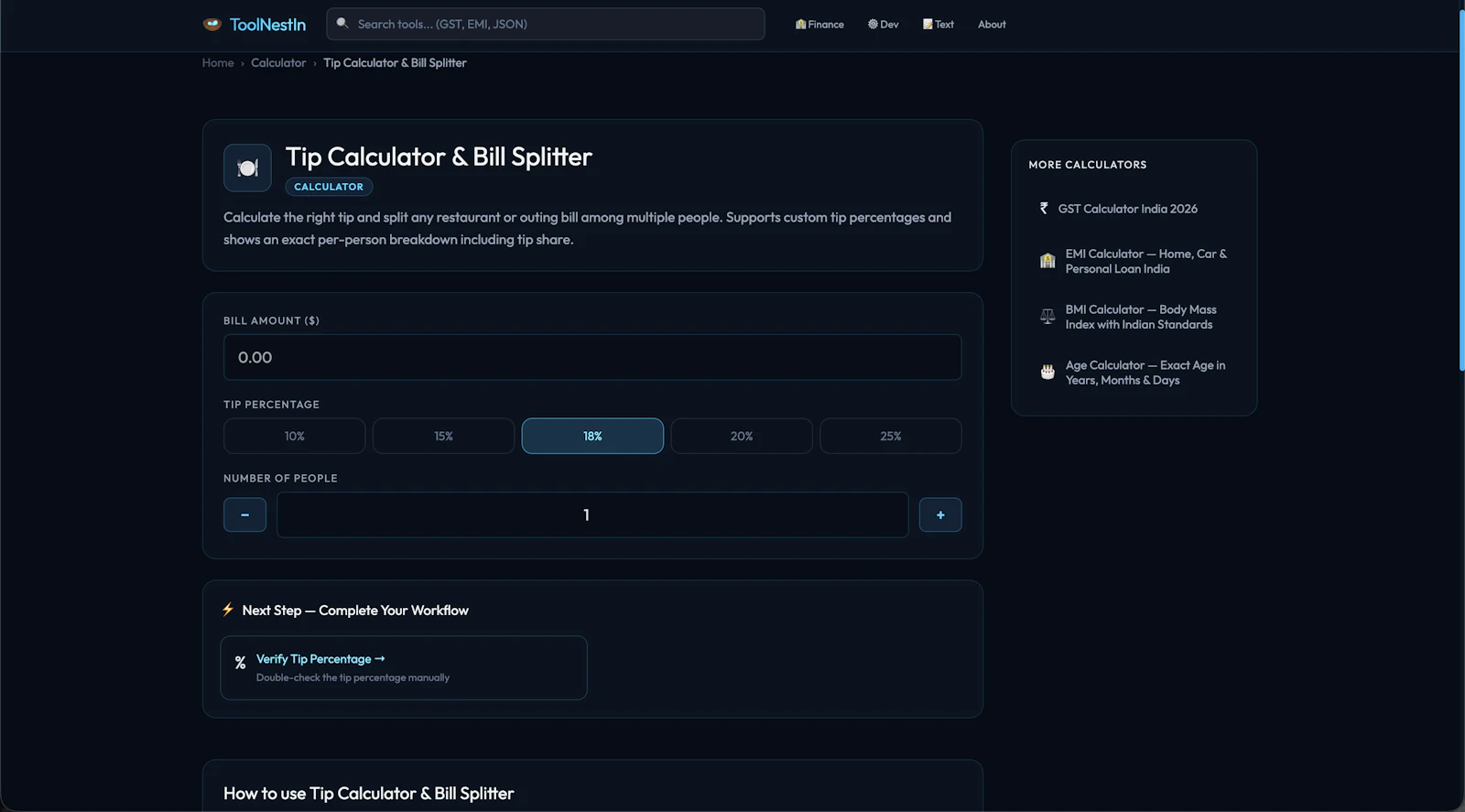 ToolNestIn screenshot 1