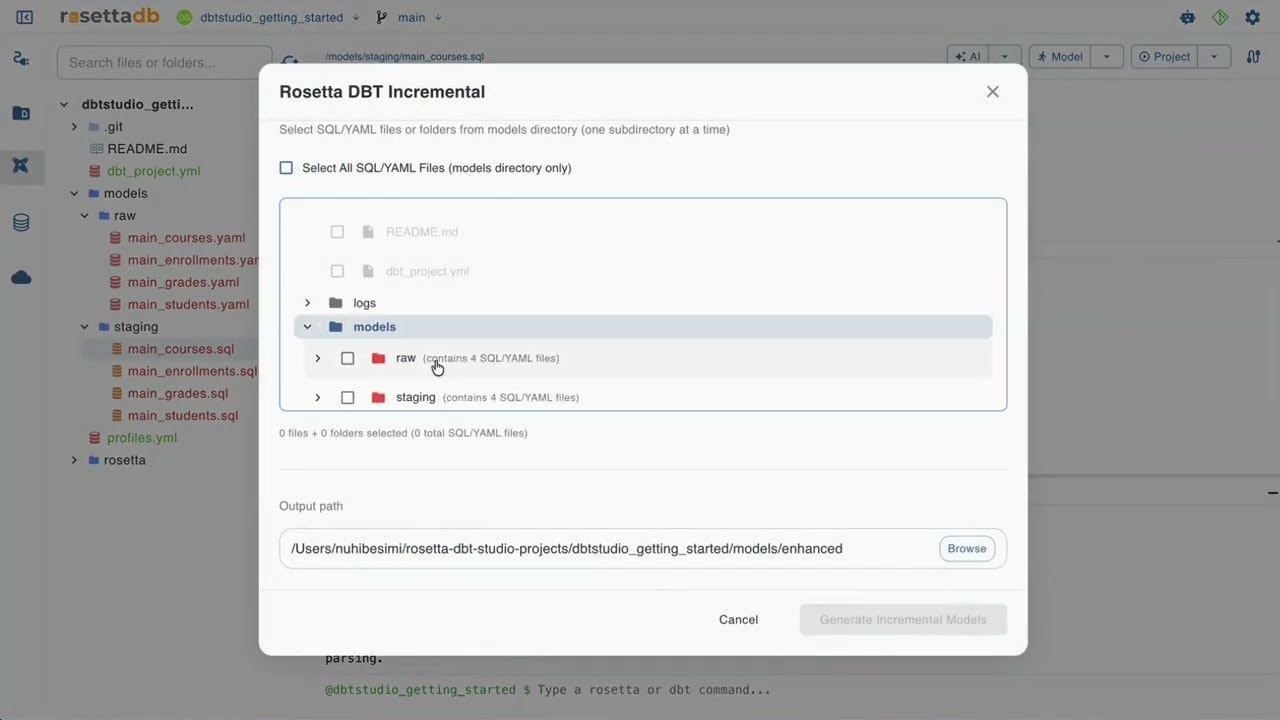 Rosetta DBT Studio (Open Source) gallery image