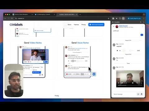 Send Video Notes on LinkedIn
