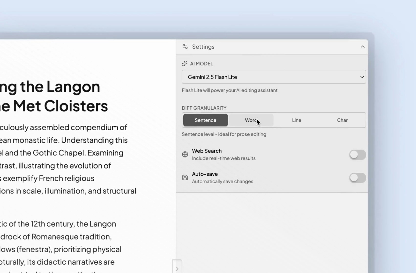 Zen Editor - Screenshot 2 preview