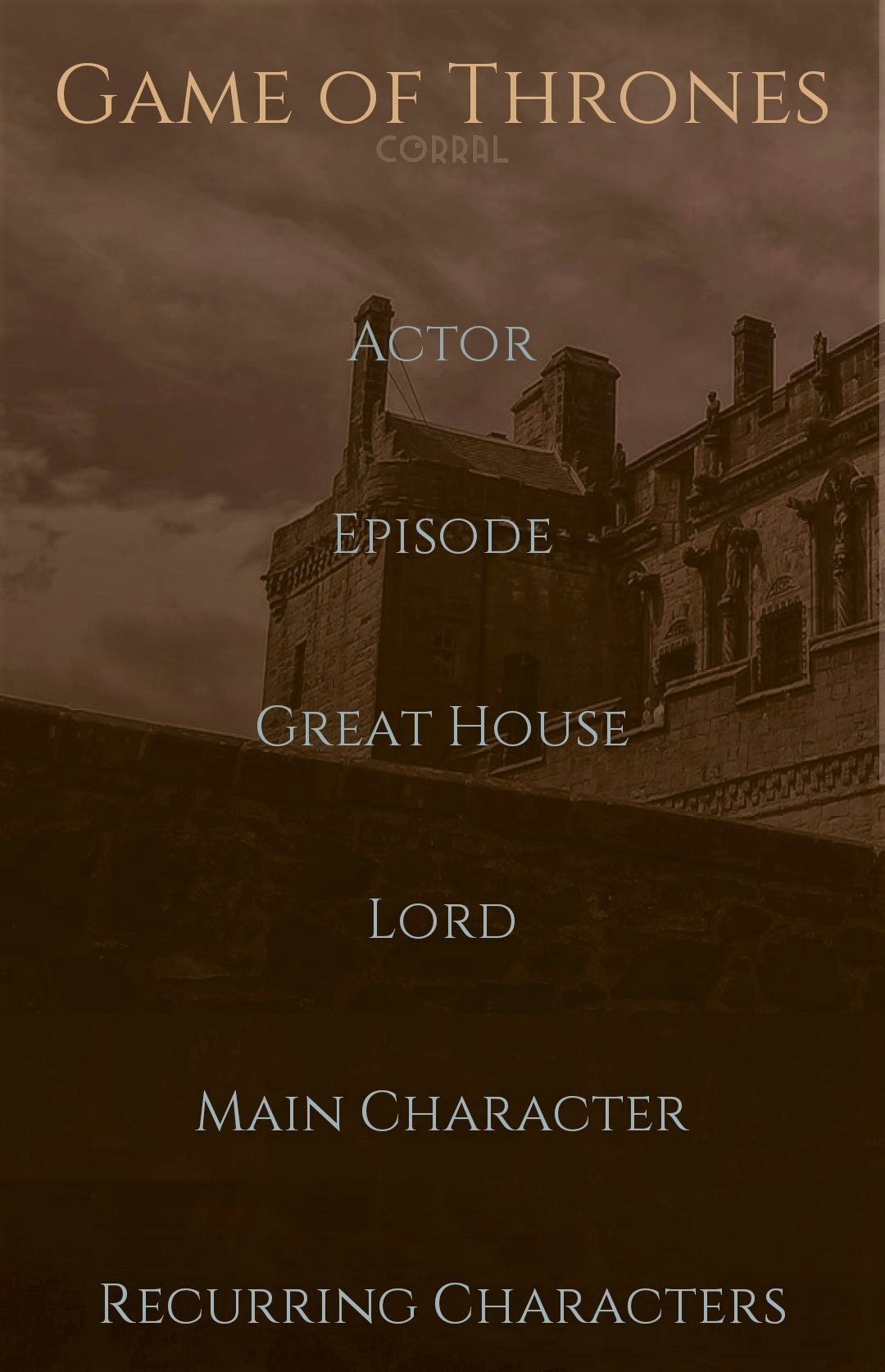 Game of Thrones CORRAL gallery image