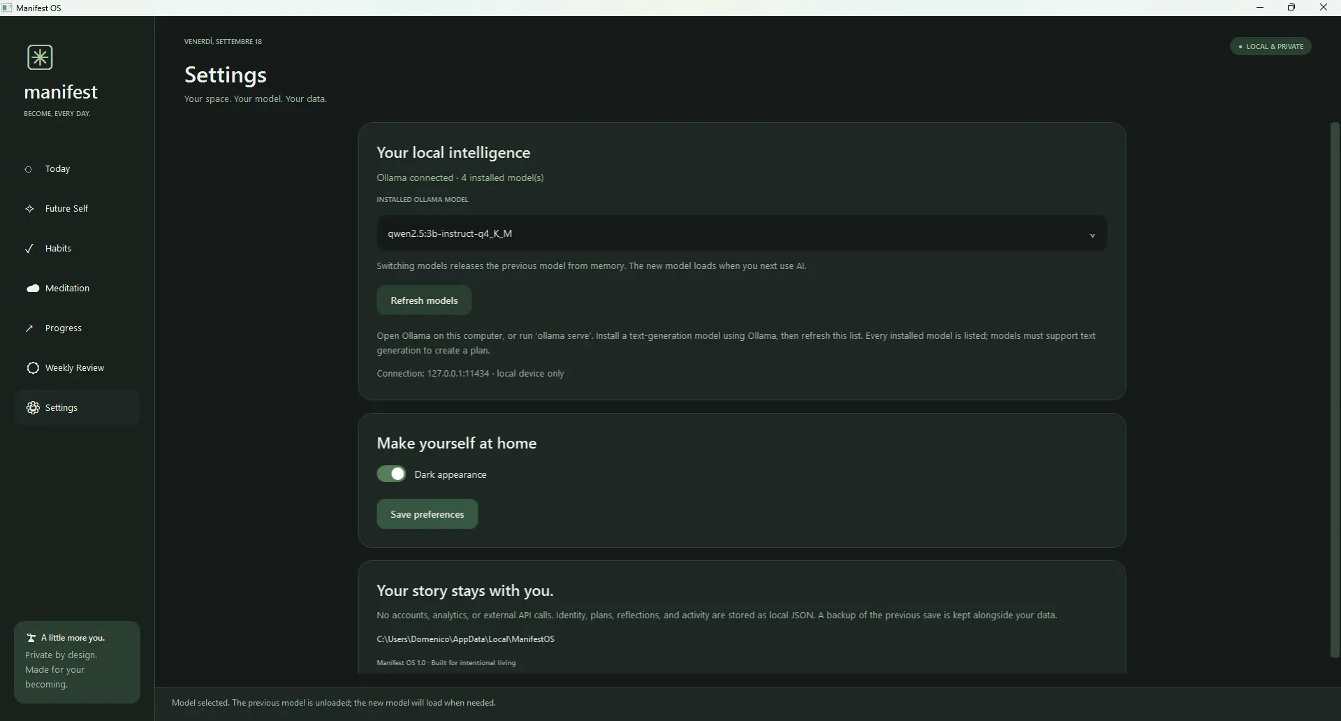 Manifest OS  gallery image