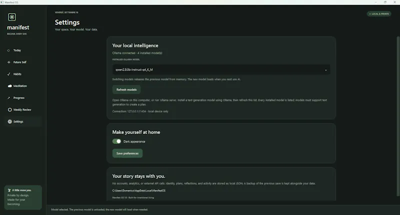 Manifest OS  screenshot 7