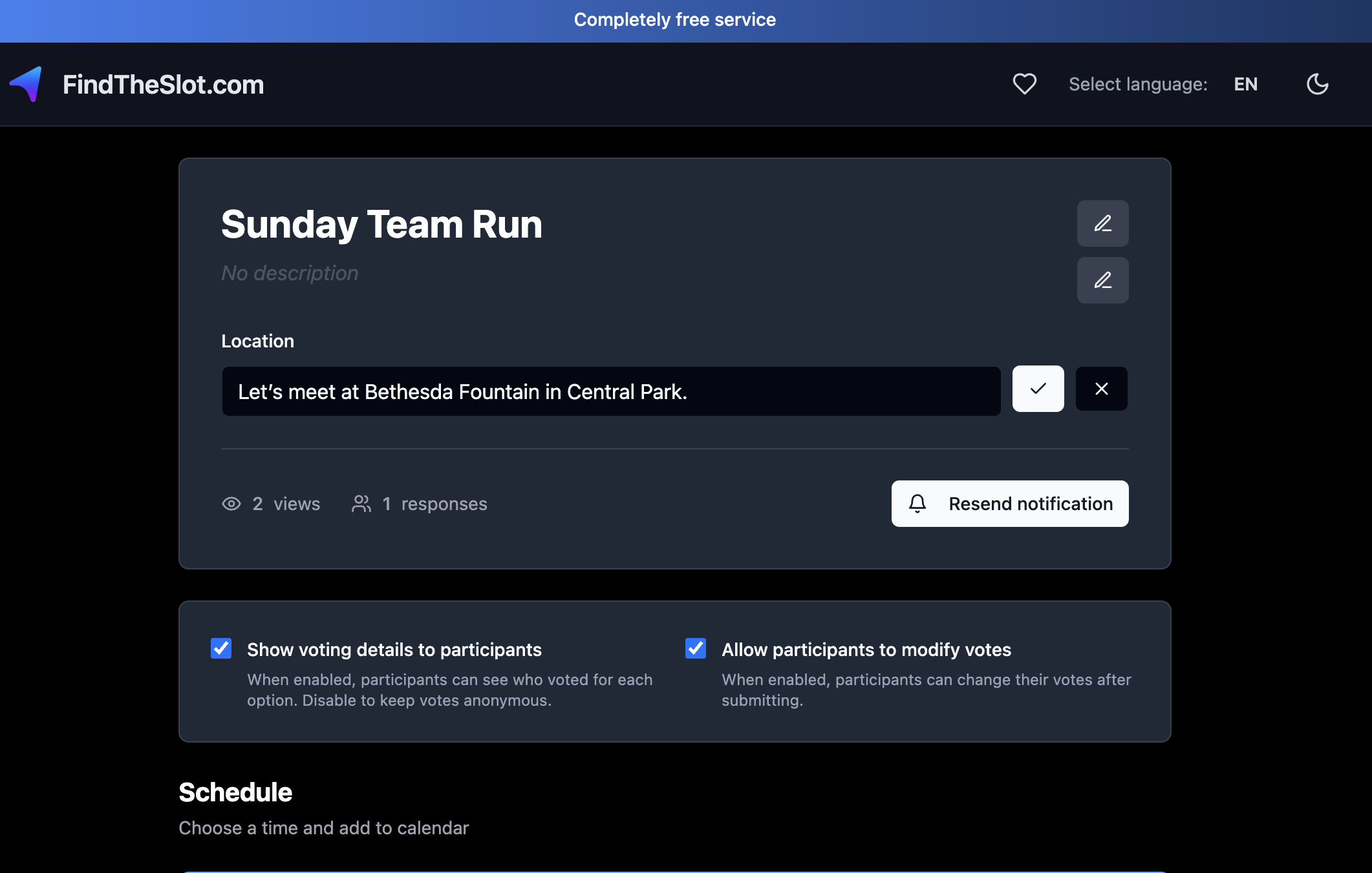 FindTheSlot.com - Screenshot 2 showing product features and functionality