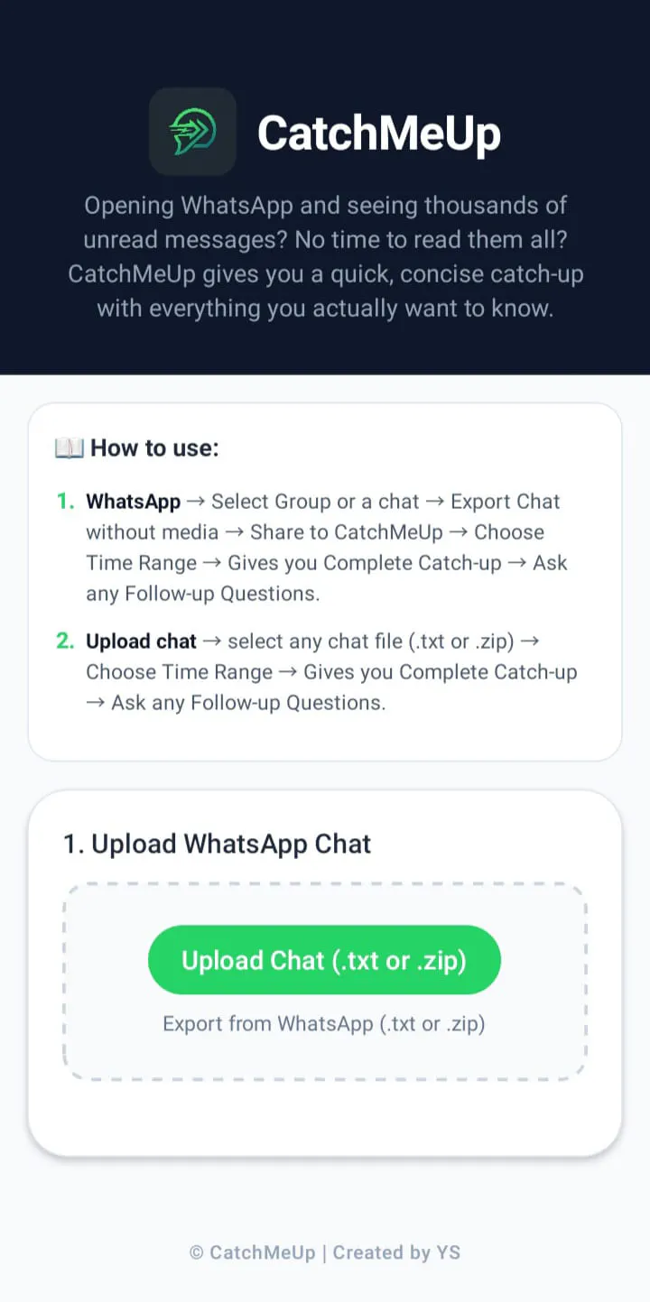 CatchMeUp gallery image