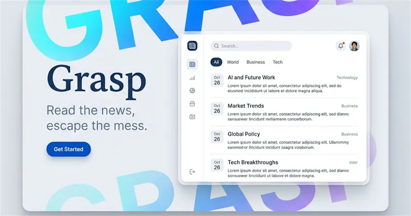 Grasp News screenshot 2
