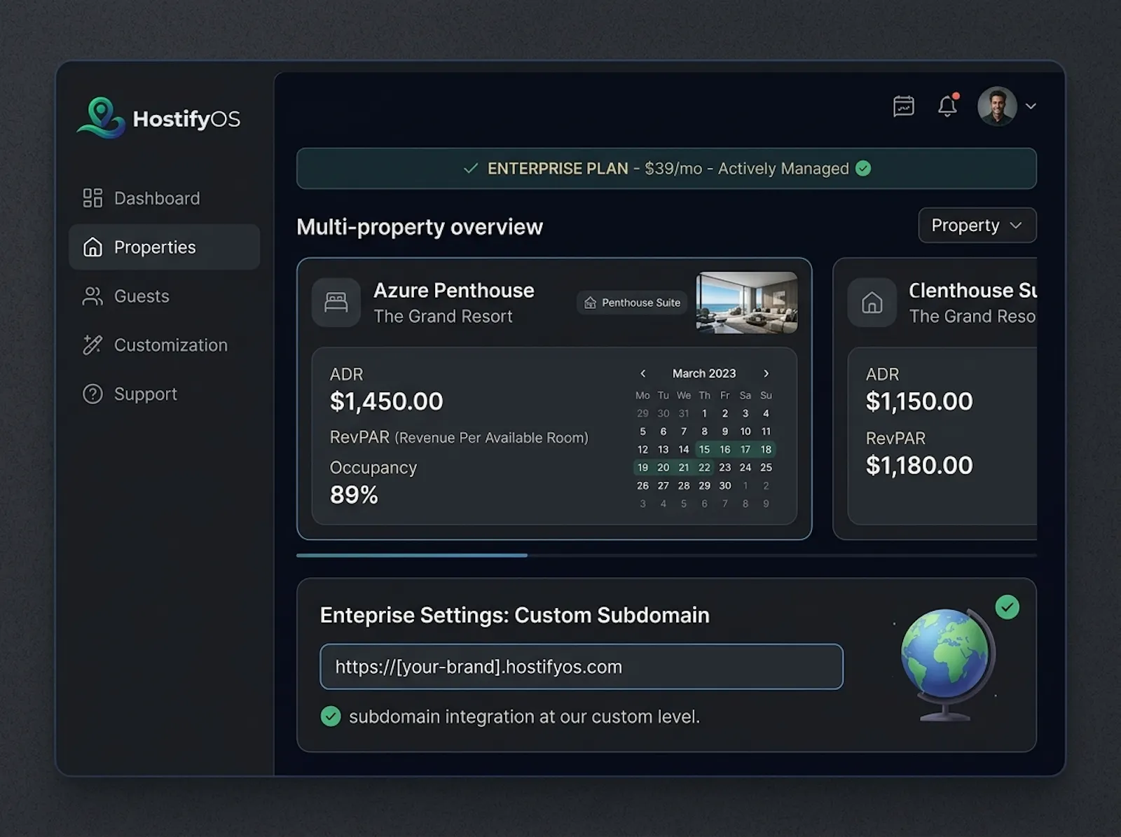 HostifyOS screenshot 3