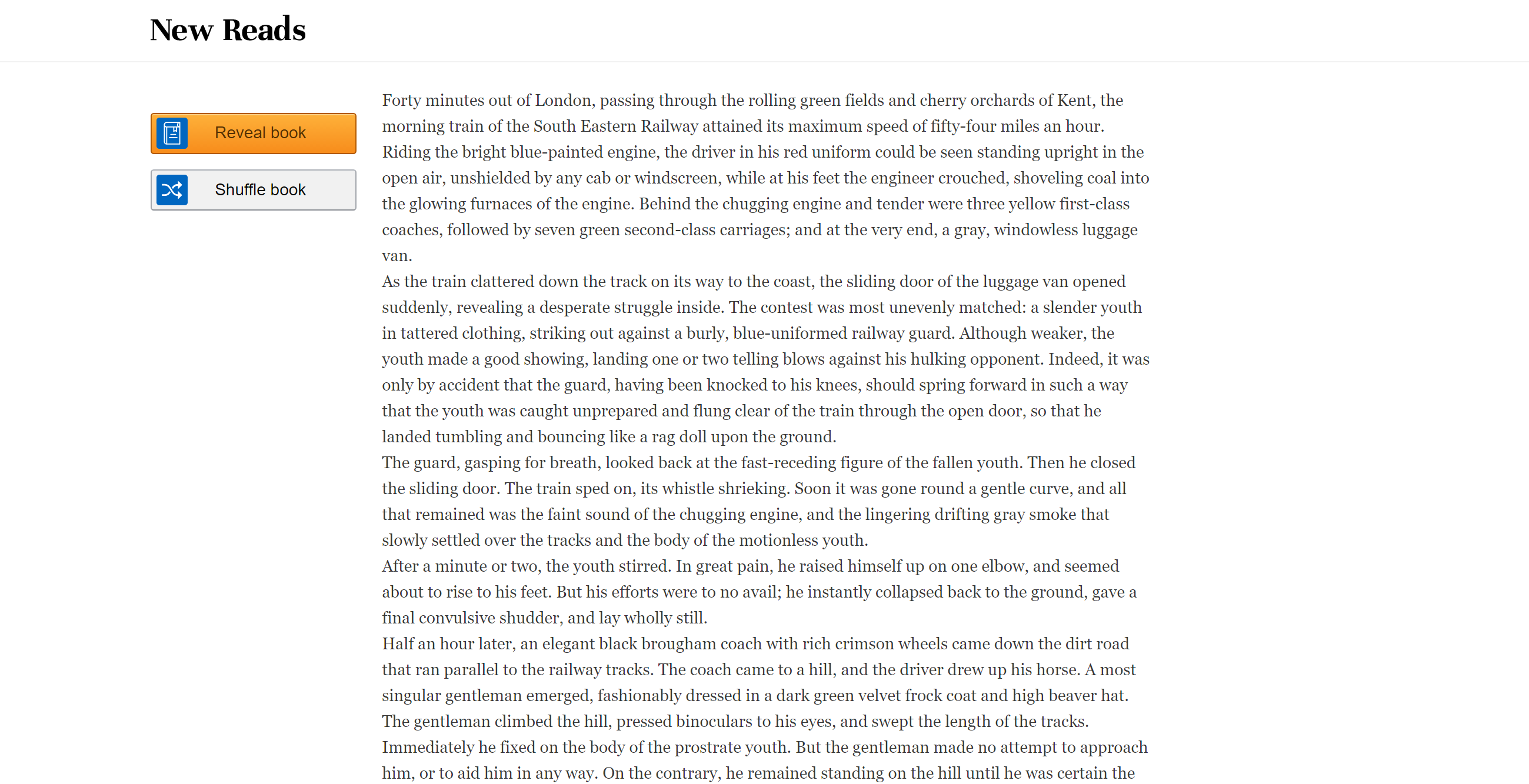 New Reads gallery image