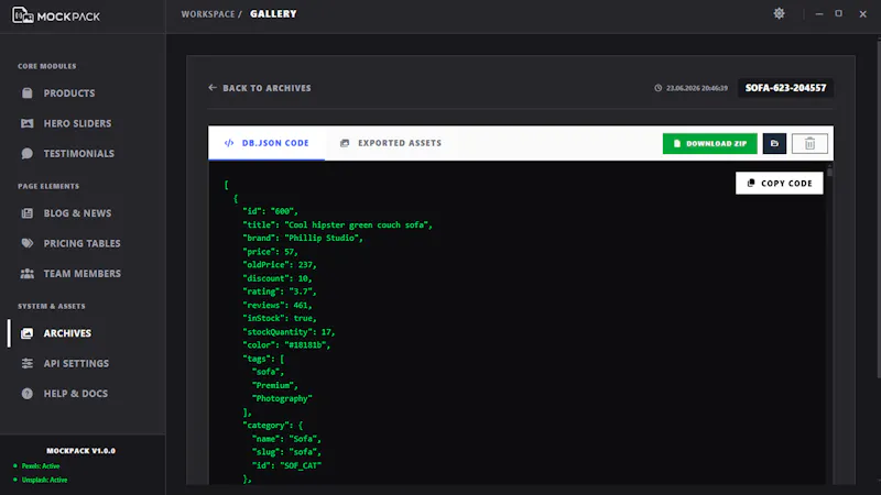 MockPack screenshot 6