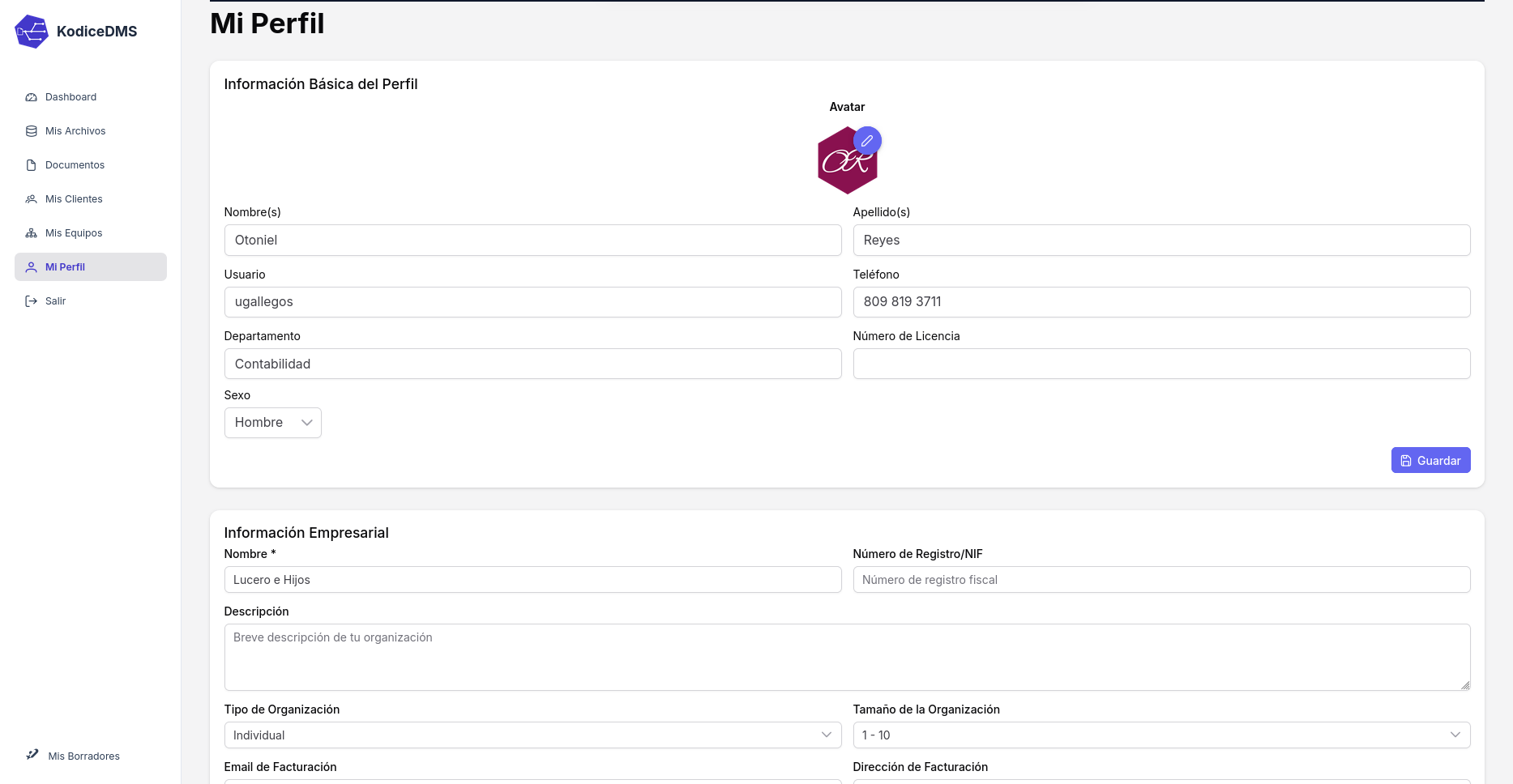 Kodice DMS gallery image