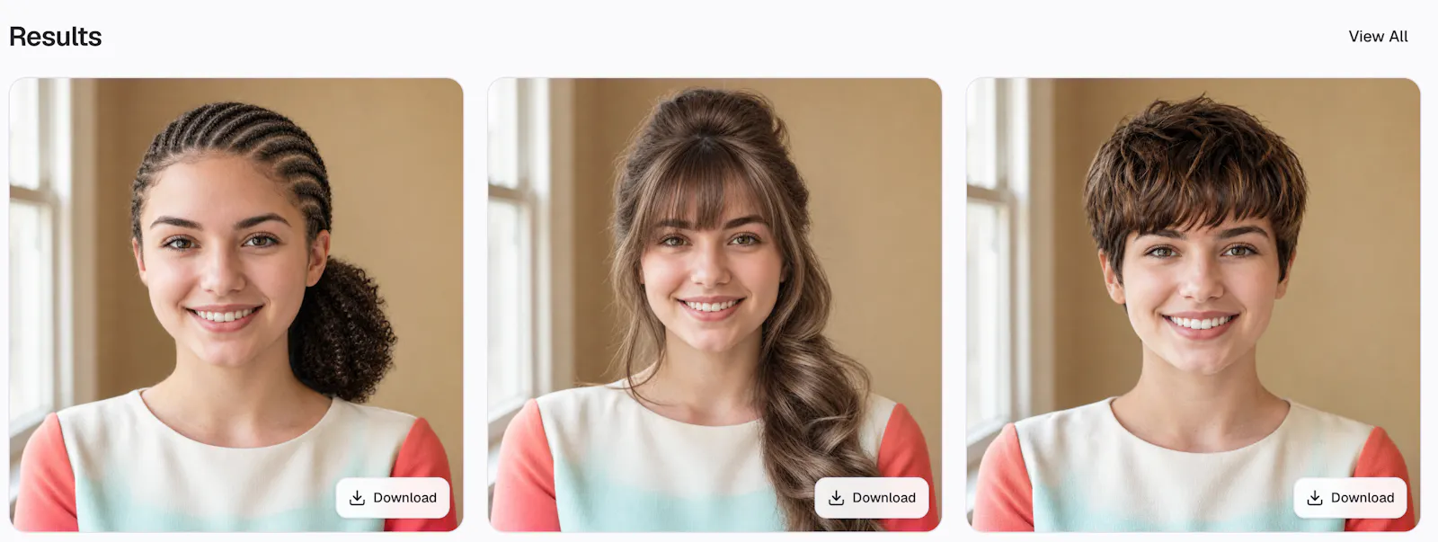 AI Hairstyle screenshot 3