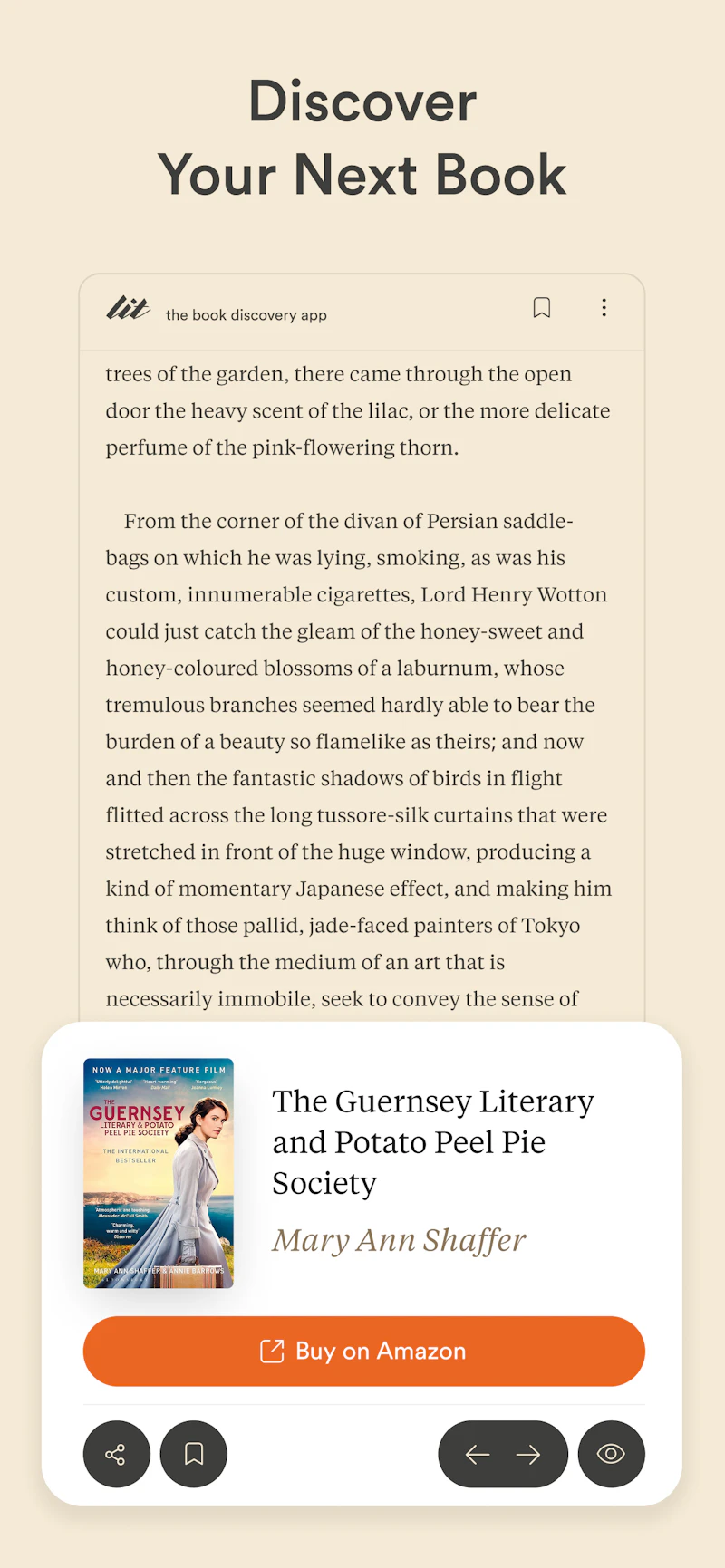 Lit — Blind Book Discovery screenshot 1