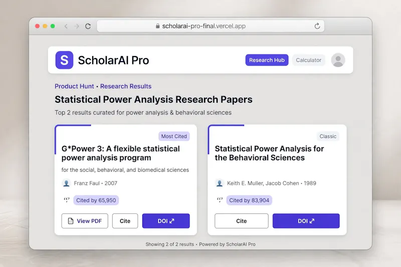     ScholarAI Pro screenshot 2