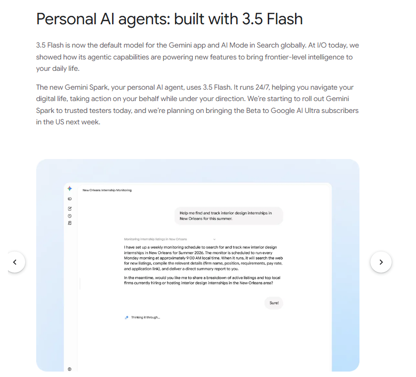 Gemini 3.5 Flash gallery image