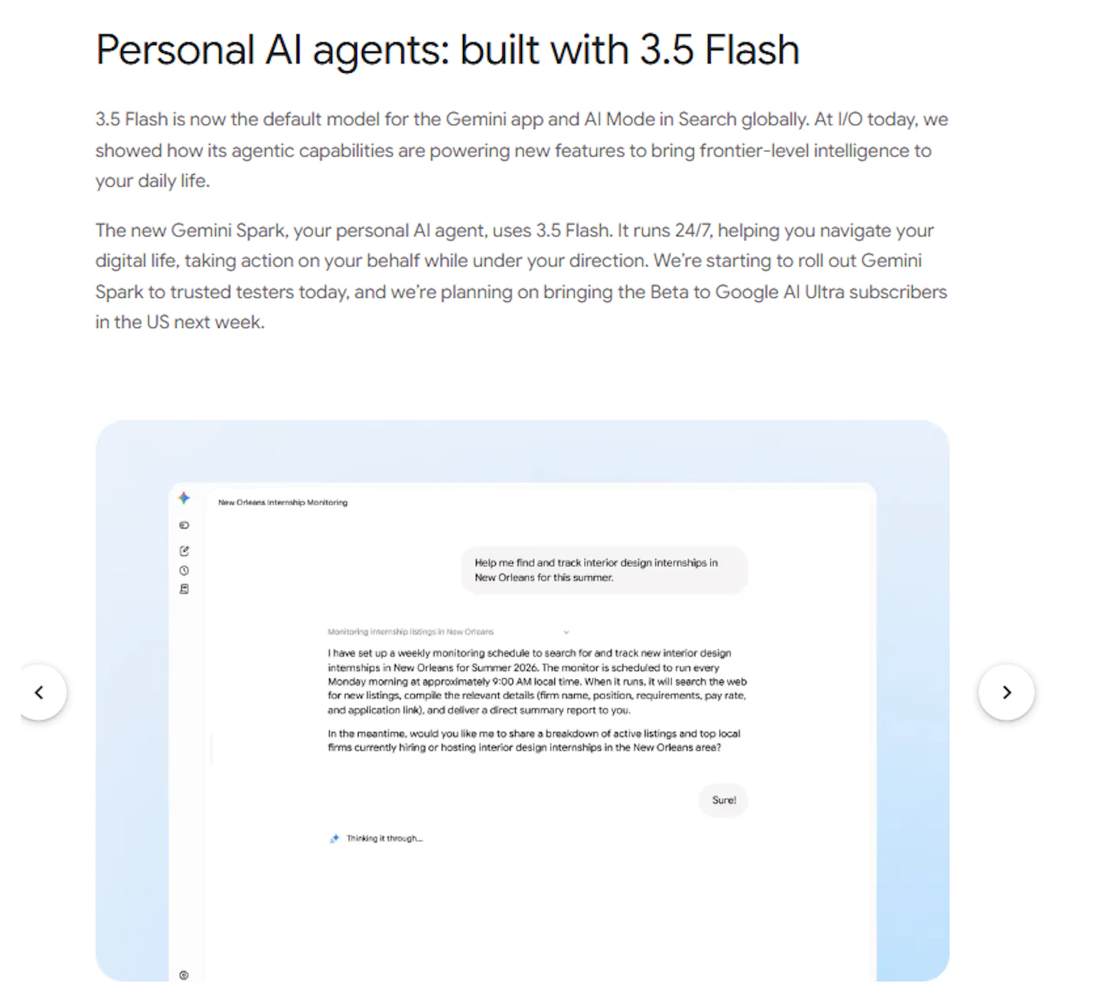 Gemini 3.5 Flash screenshot 2