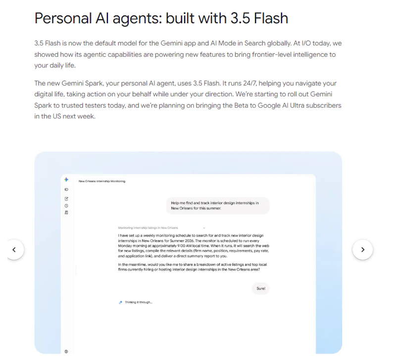 Gemini 3.5 Flash screenshot 2
