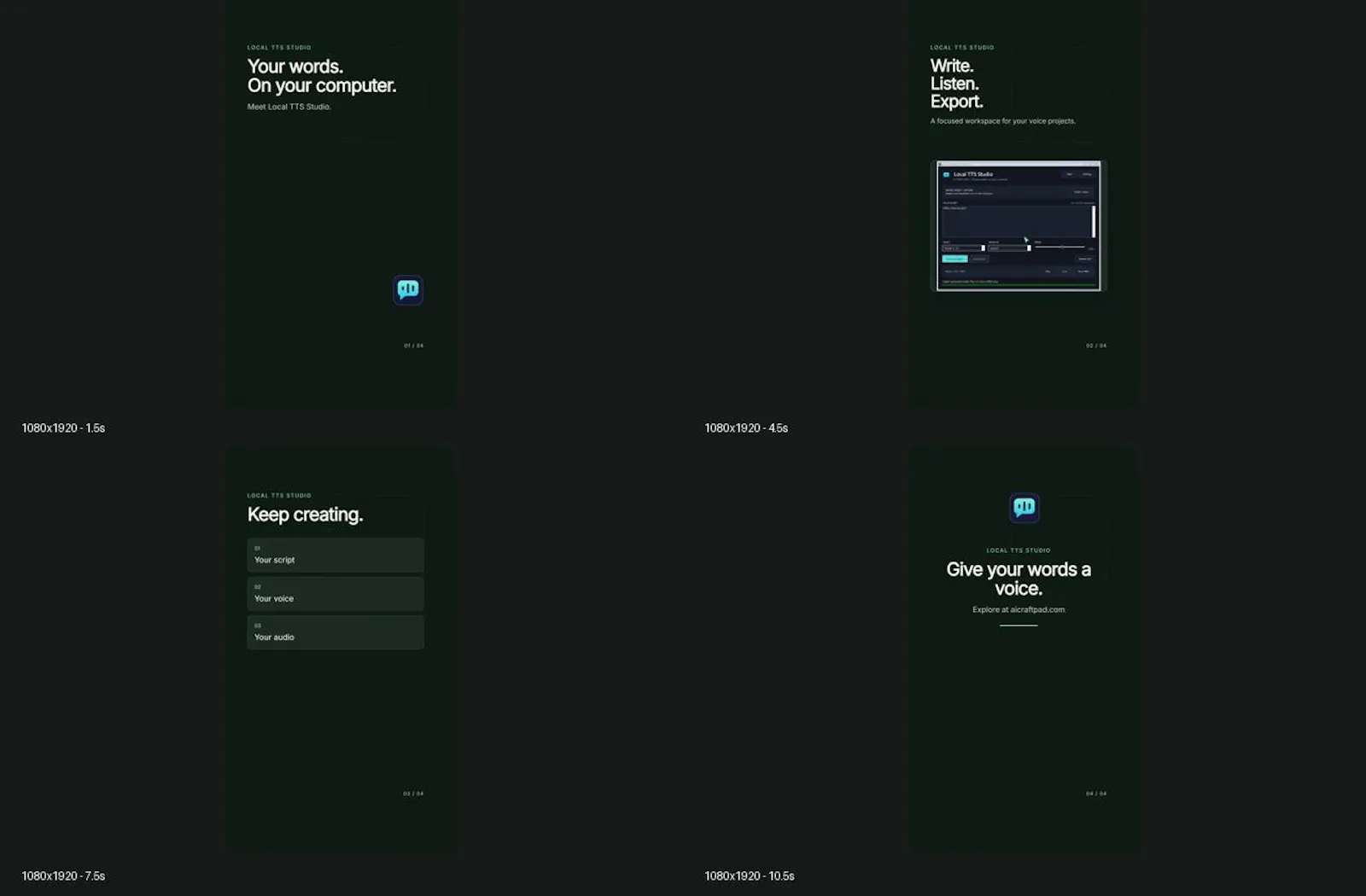 AI Craft Motion Studio screenshot 2
