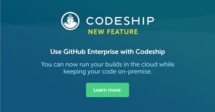 Codeship Enterprise SCM Support gallery image